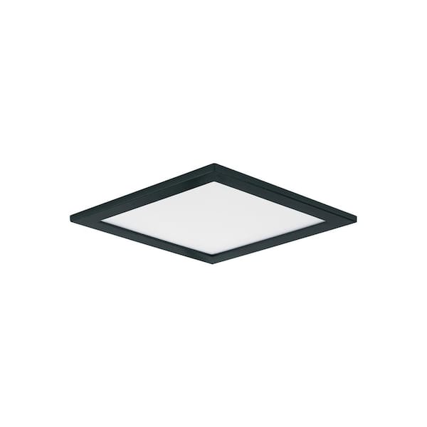 Maxim Lighting Wafer 7 in. SQ Integrated LED Surface Flush Mount 3000K