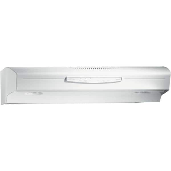 Broan-NuTone Allure 2 Series 30 in. Convertible Range Hood in White-On-White
