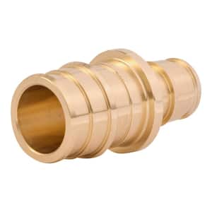 1/2 in. x 3/4 in. PEX-A Brass Reducing Coupling