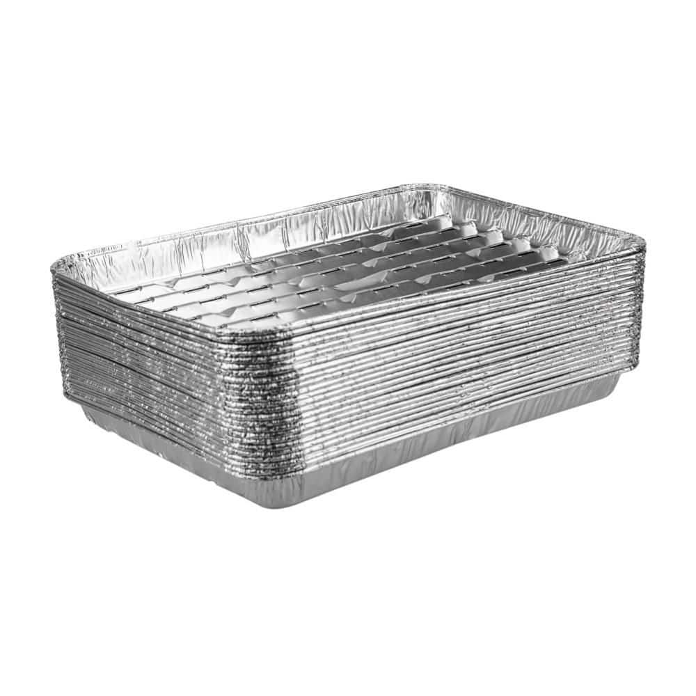 Aluminum Foil Grill Topper and Pan with Disposable and Holes for Barbecue, Outdoor Cooking, and Camping (30-Pack) price history on PriceWatchPro
