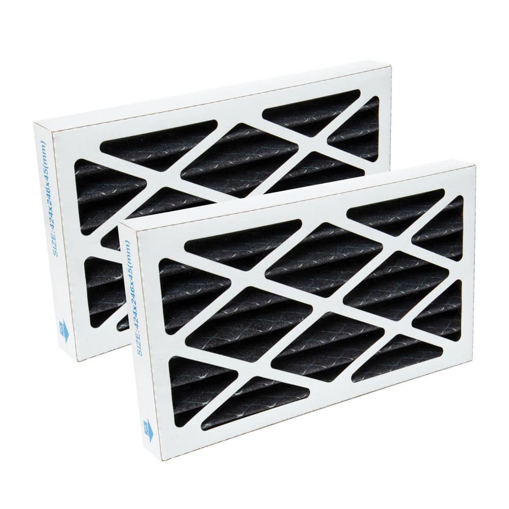 5-Micron Activated Carbon Outer Air Filters for WEN 3410, POWERTEC AF4000/AF1004, Replacement for WEN AF9165C (2-Pack) price history on PriceWatchPro