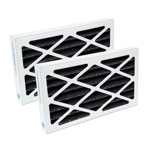 5-Micron Activated Carbon Outer Air Filters for WEN 3410, POWERTEC AF4000/AF1004, Replacement for WEN AF9165C (2-Pack)