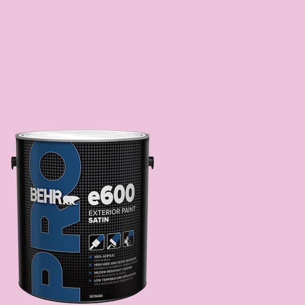BEHR PRO 1 gal. #680A-2 Sugar Sweet Satin Exterior Paint