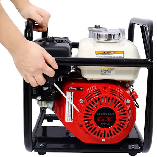 ポーマンダex HP160 水タイプ Honda Self-Priming Water Pump, 17,400 GPH, 3in. Ports, 160cc Honda