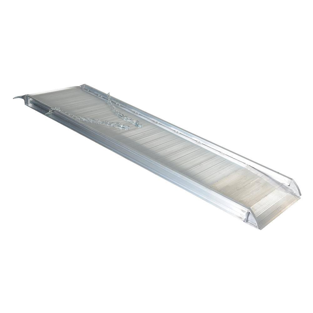 Vestil 84 in. x 28 in. Aluminum Walk Ramp Overlap Style AWR-28-7A