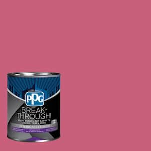 1 qt. PPG1183-6 Cherry Pink Semi-Gloss Door, Trim & Cabinet Paint