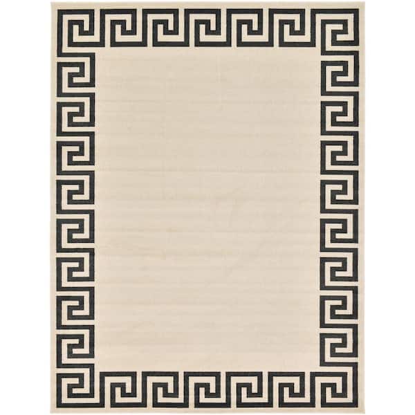 Unique Loom Athens Modern Beige 9' 0 x 12' 0 Area Rug