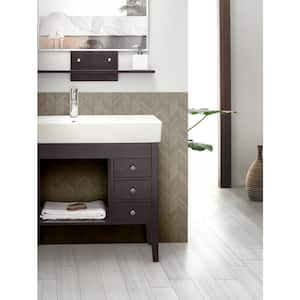 Water Color Grigio 12 in. x 15 in. Matte Porcelain Mosaic Floor and Wall Tile (64 Cases/320sq. ft./Pallet)