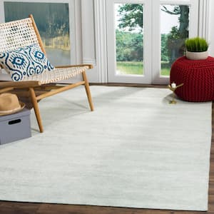 Stone Wash Light Blue 5 ft. x 8 ft. Solid Area Rug