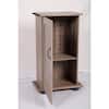 American Furniture Classics Tuff Stor Fishing Storage Cabinet, Rough Sawn  Barn Wood
