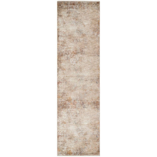 Albany Beige 3 ft. x 10 ft. Oriental Runner Rug