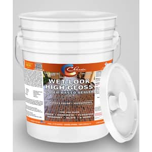 5 gal. CW404 Clear Wet Look Water Based Interior/Exterior Concrete Sealer