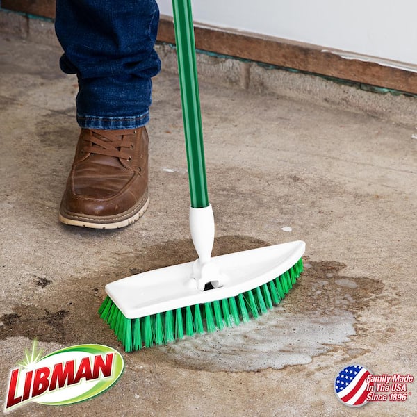 Libman Scrub Brush, Long Handle