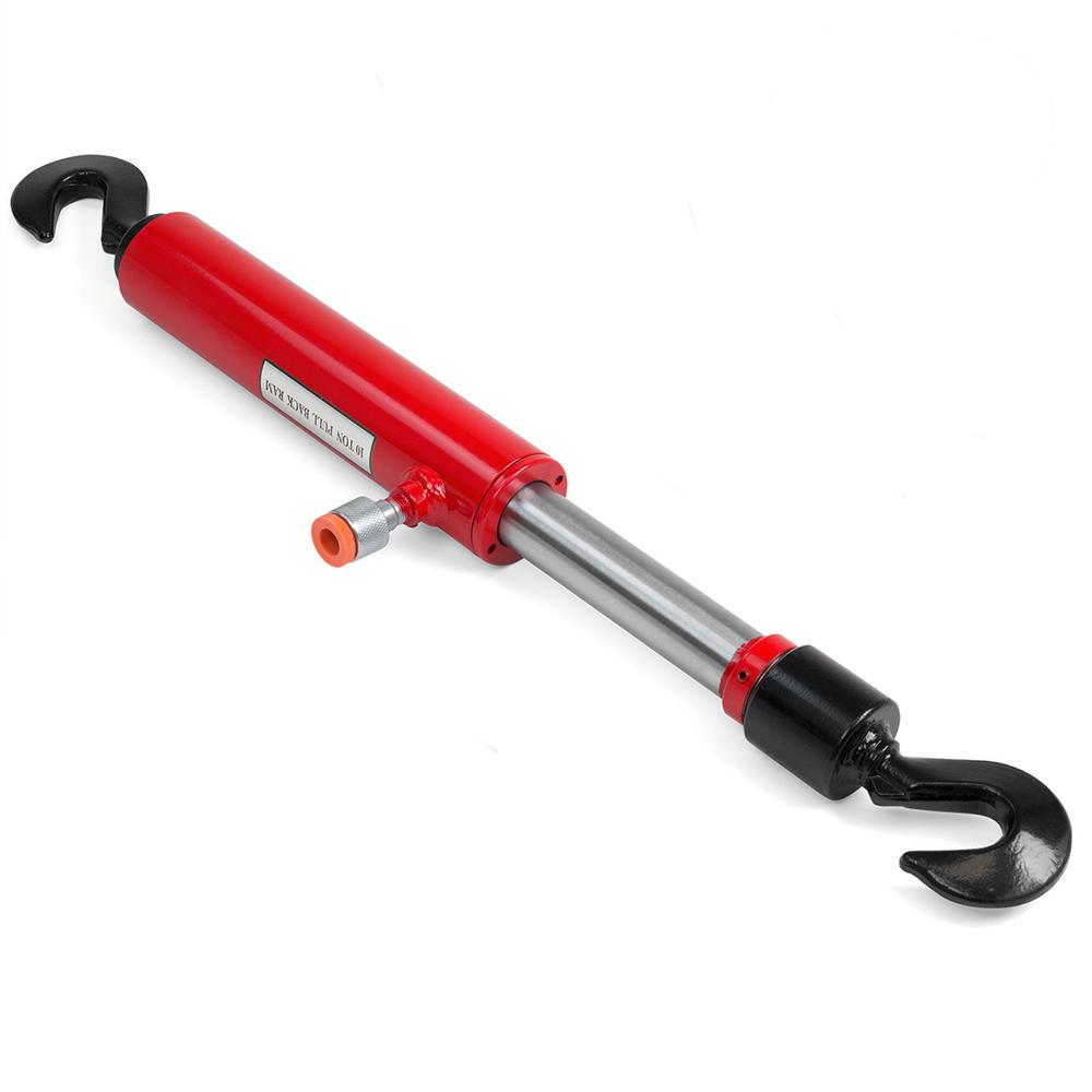26 in. 10-Ton Carbon Steel Hydraulic Pull Back Ram for Porta Power Tool