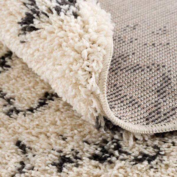 Hauteloom Brockton Solid Wool Gray Area Rug - 7'6 x 9'6 Rectangle