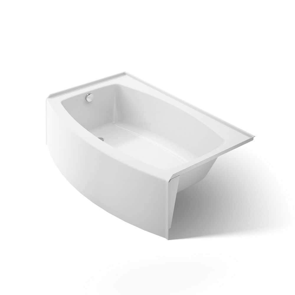KOHLER Expanse 60 in. x 32 in. Soaking Bathtub with Left