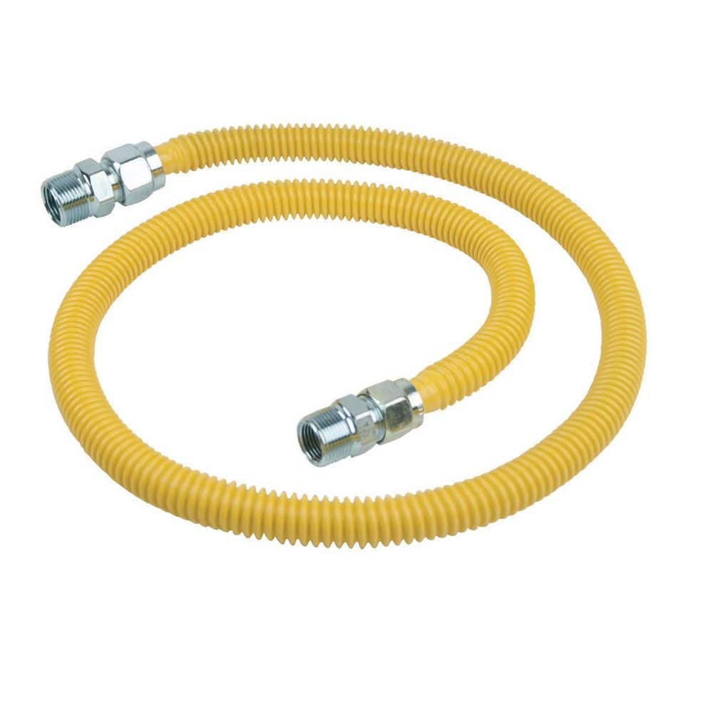 ProCoat 3/4 in MIP (1/2 in. FIP Tap) x 3/4 in MIP (1/2 in. FIP Tap) x 24 in Stainless Steel Gas Connector 5/8 in. O. D. price history on PriceWatchPro