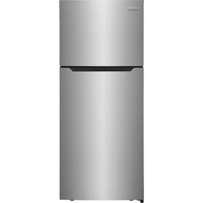 17.6 cu. ft. Top Freezer Refrigerator in Brushed Steel