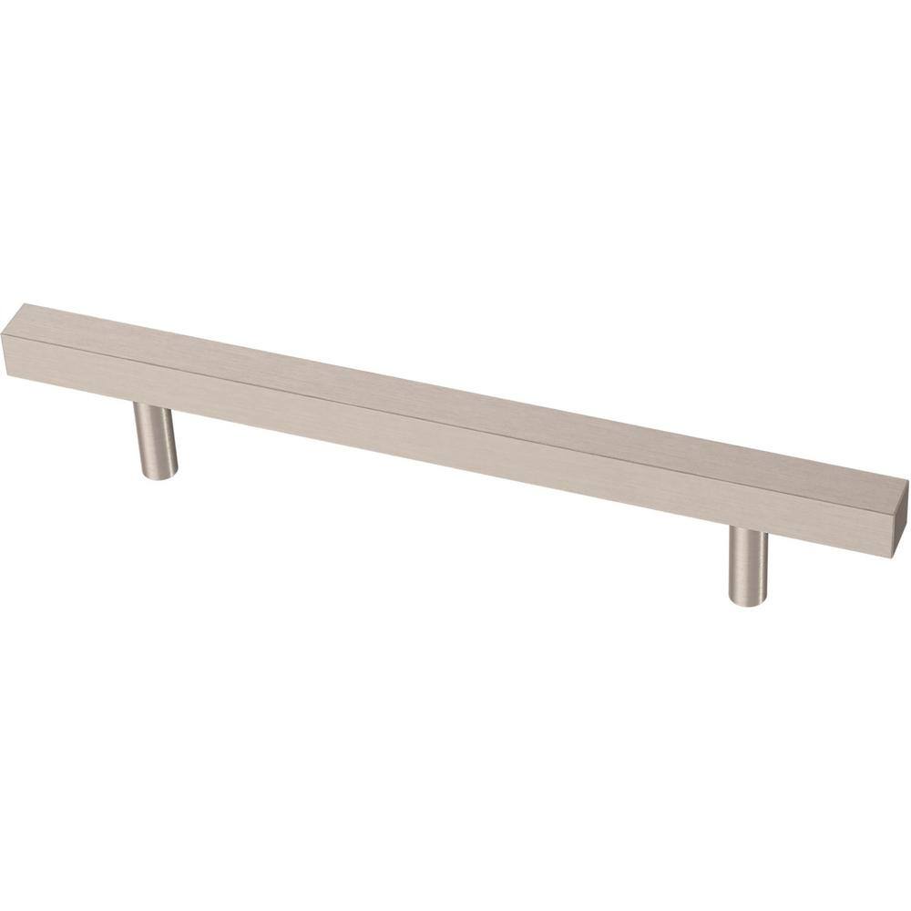 Stainless Steel Modern Rectangular Bar Cabinet Pulls
