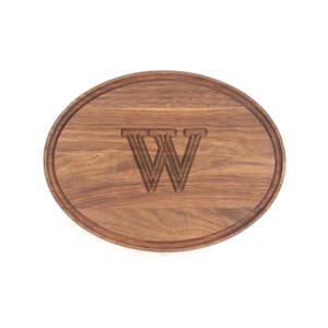 Oval Walnut Cheese Board W
