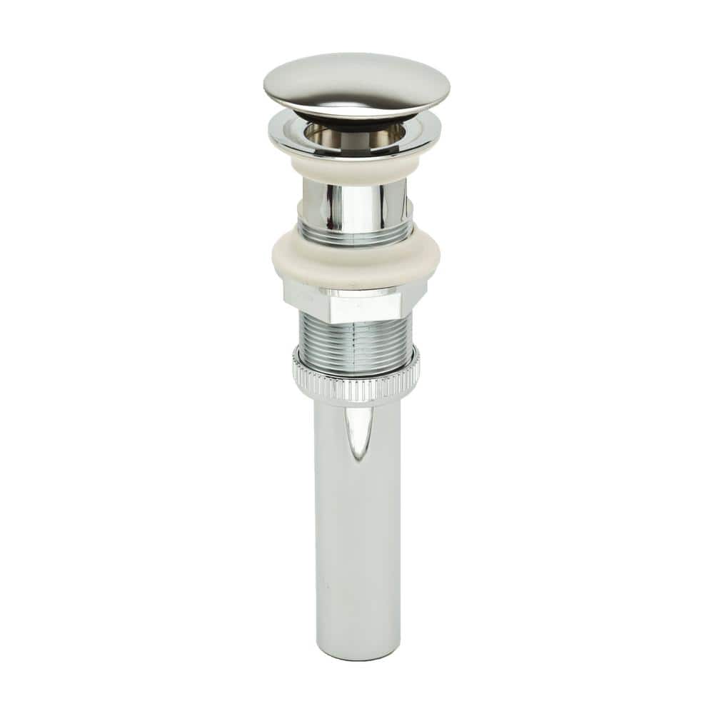 "DecoDRAIN Push Open/Close Pop-Up Drain, ABS Body w/o Overflow, 2.5"" Cap, 1.6-2.2"" Sink Hole, Chrome" price history on PriceWatchPro