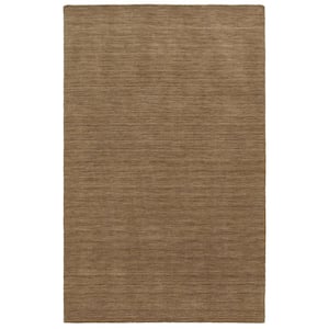 Aiden Tan/Tan 6 ft. X 9 ft. Solid Area Rug