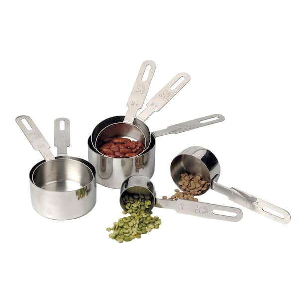 Stainless Steel 4-pc Measuring Cup Set, Accessories: National Hospitality  Supply