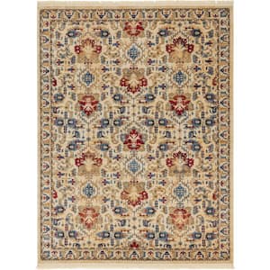District Diplomat Ivory 9 ft. x 12 ft. Area Rug