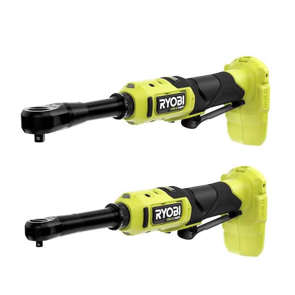 ONE+ 18V Brushless Cordless 2-Tool Combo Kit w/1/4 in Extended Reach Ratchet & 3/8 in Extended Reach Ratchet (ToolsOnly)