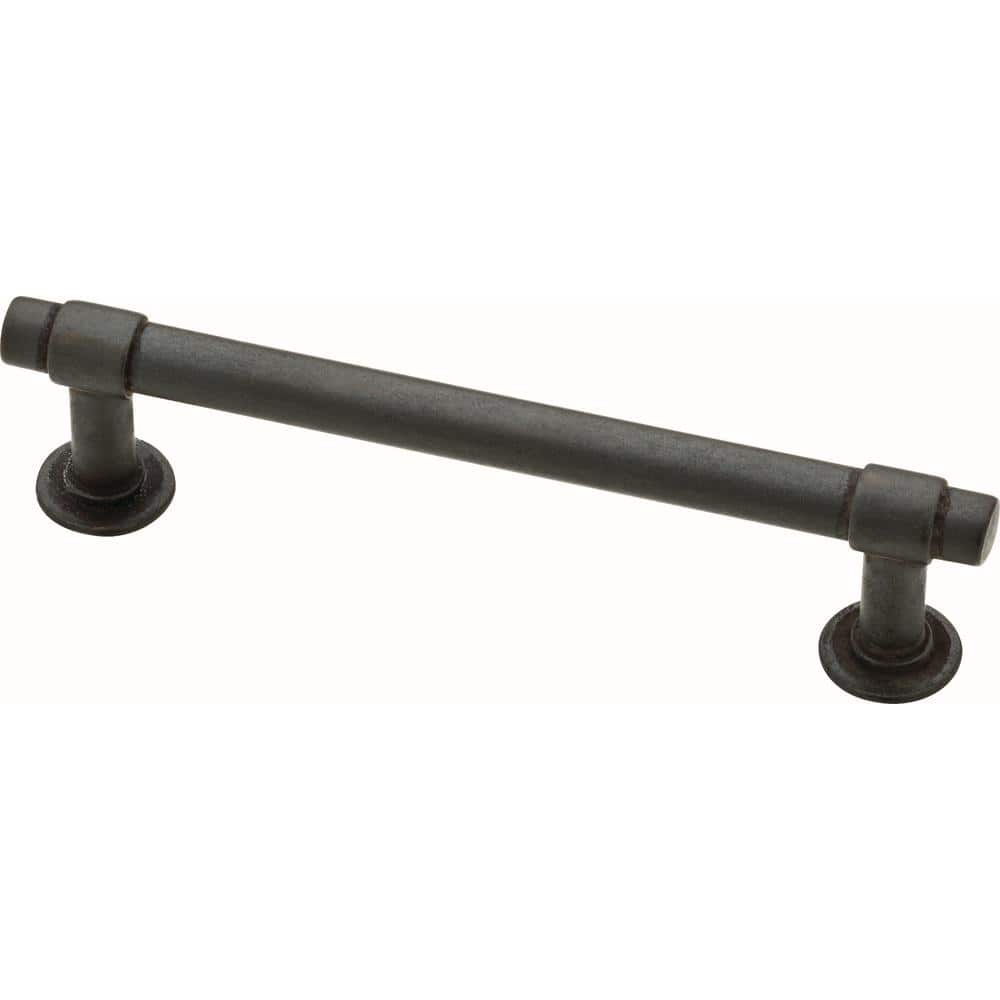 Francisco 4 in. (102 mm) Classic Soft Iron Cabinet Drawer Bar Pull
