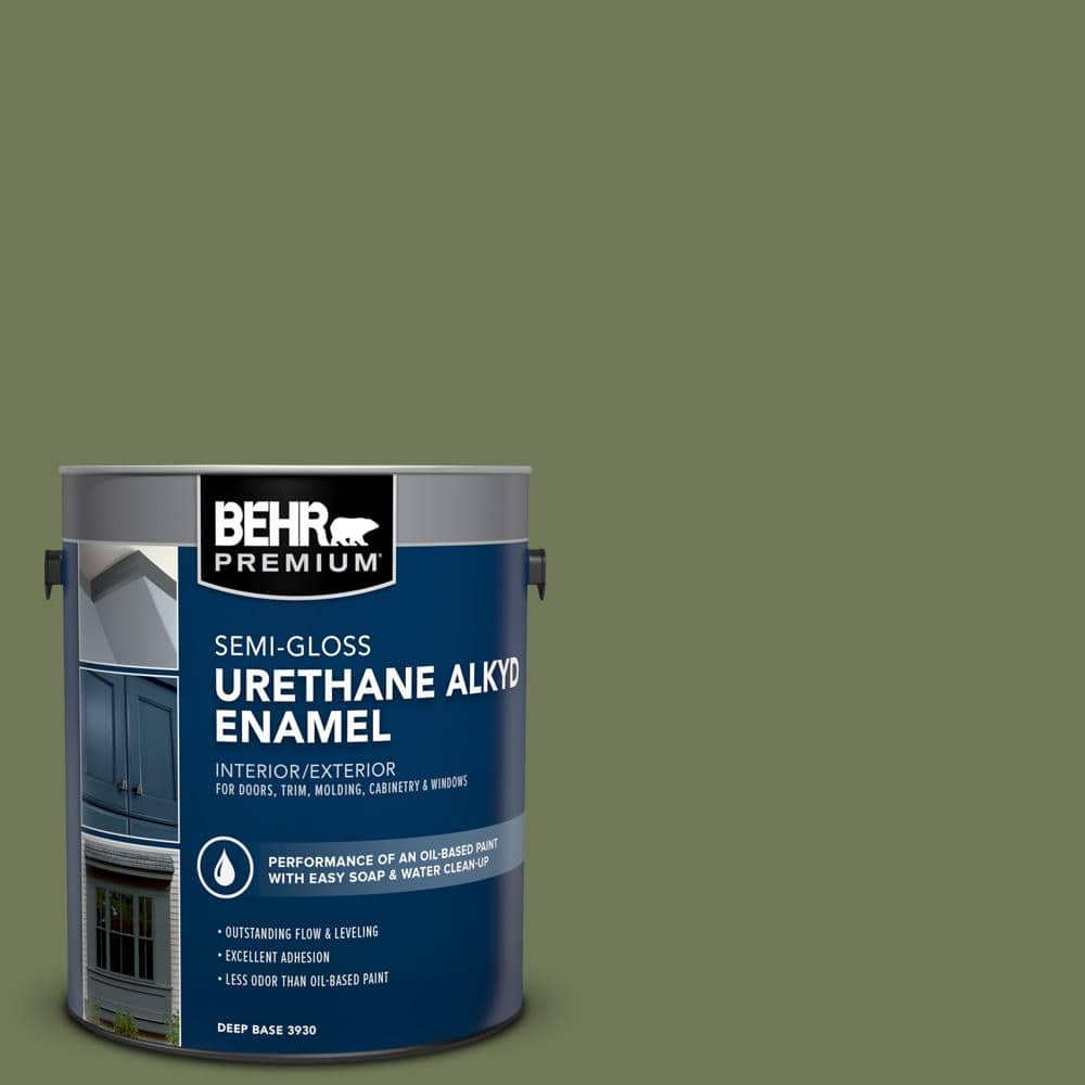 1 gal. #BIC-56 Jalapeno Urethane Alkyd Semi-Gloss Enamel Interior/Exterior Paint price history on PriceWatchPro