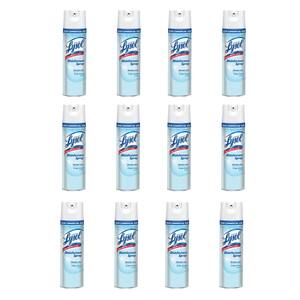 Lysol 19 oz. Crisp Linen Disinfectant Spray (12-Pack)