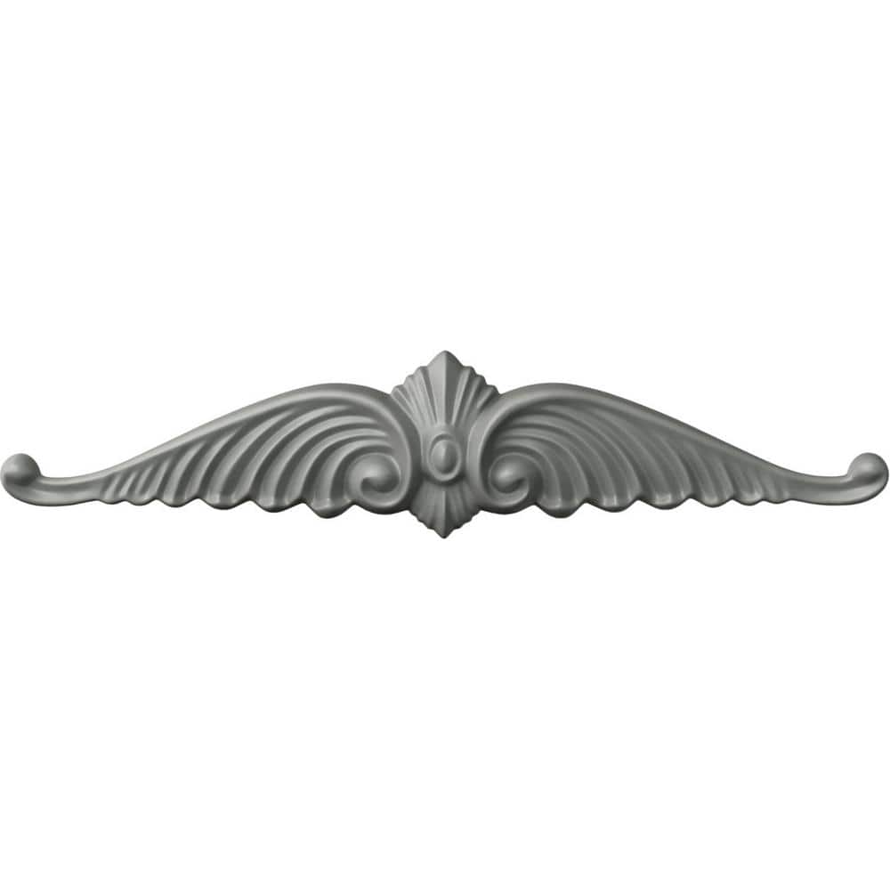 Primed White Polyurethane Wings Center Onlay 10.625"
