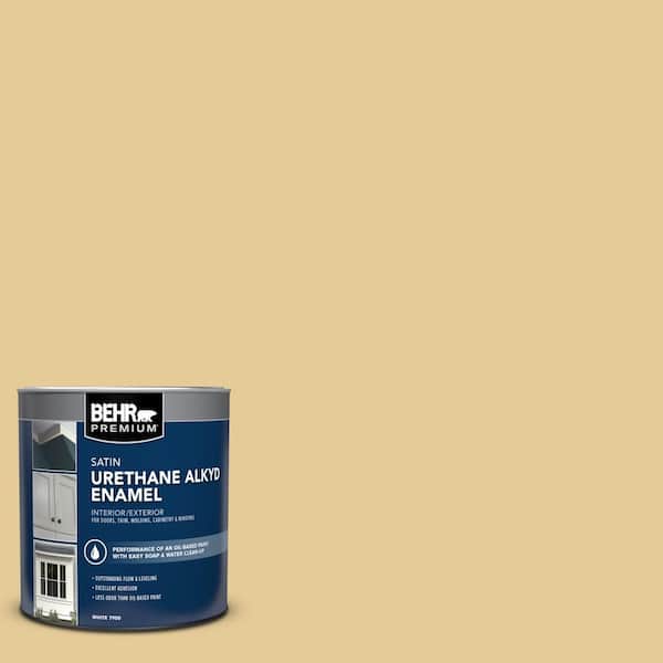 1 qt. #M320-4 Abstract Satin Enamel Urethane Alkyd Interior/Exterior Paint