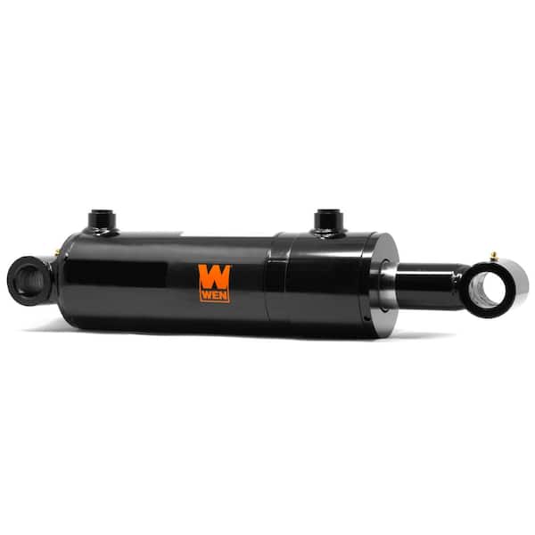 WEN Cross Tube Hydraulic Cylinder with 3.5 in. Bore and 8 in. Stroke