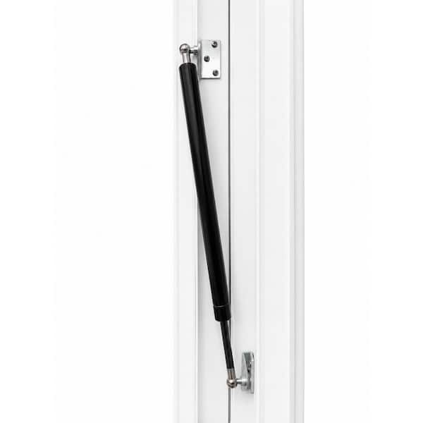 TEZA DOORS Teza 59.5 in. x 35.5 in. White Aluminum Low-E Double