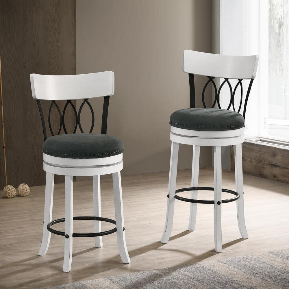 Reviews for Furniture of America Brannigan 43.75 in. Sea White and Dark