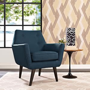 Posit Azure Upholstered Armchair