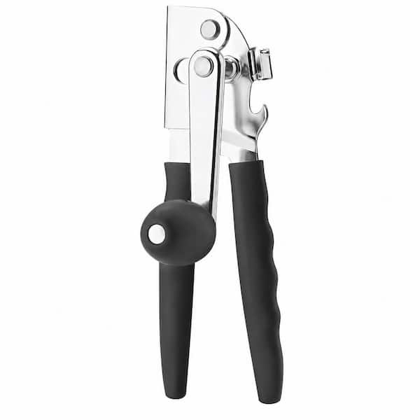 Bottle Commercial Manual Heavy Duty Stainless Steel Can Opener with Smooth Edge, Handheld Design for Seniors