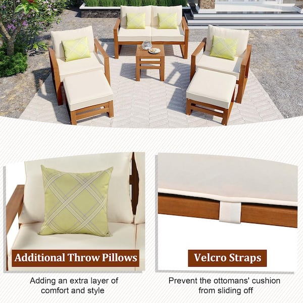 Velcro patio outlet cushions