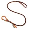 Ergodyne 10 lbs. Orange and Gray Standard Single Carabiner Tool Lanyard 3100F(x)