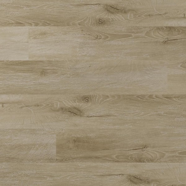 Caramel Glaze 20 MIL x 7 in. W x 48 in. L Click Lock Waterproof Vinyl Plank Flooring (21. 51sq. Ft. /case)