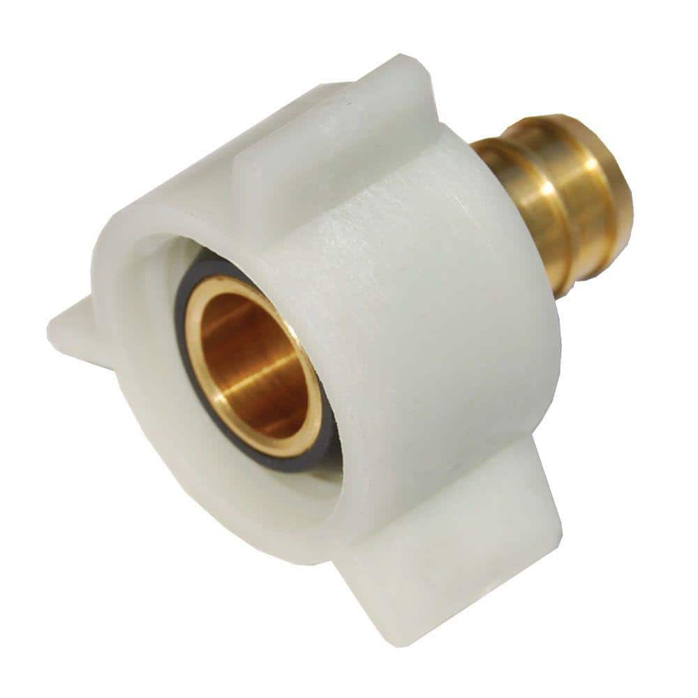 SharkBite UC512LFA Plug 3/8 PEX X 3/8 D PEX Brass