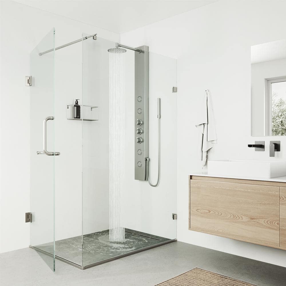 Ellington 59" Stainless Steel 4-Jet Shower Panel with Hand Shower