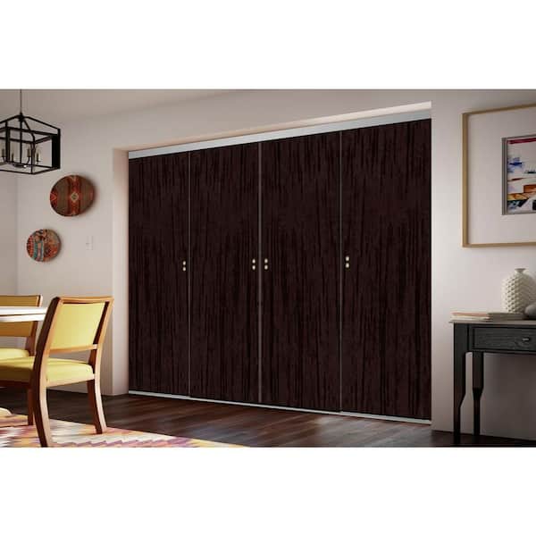 Impact Plus 120 in. x 80 in. Smooth Flush Espresso Solid Core MDF