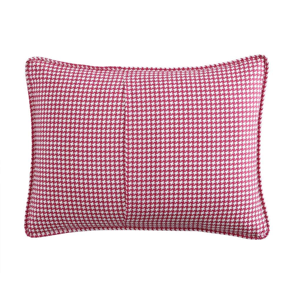Floral Vineyard Pink Reversible Microfiber King Quilt Set