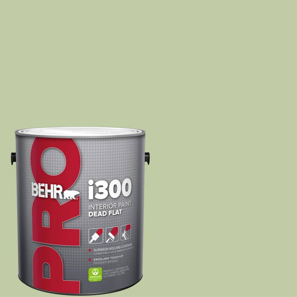 BEHR PRO 1 gal. M3604 Marjoram Dead Flat Interior Paint PR31001 The