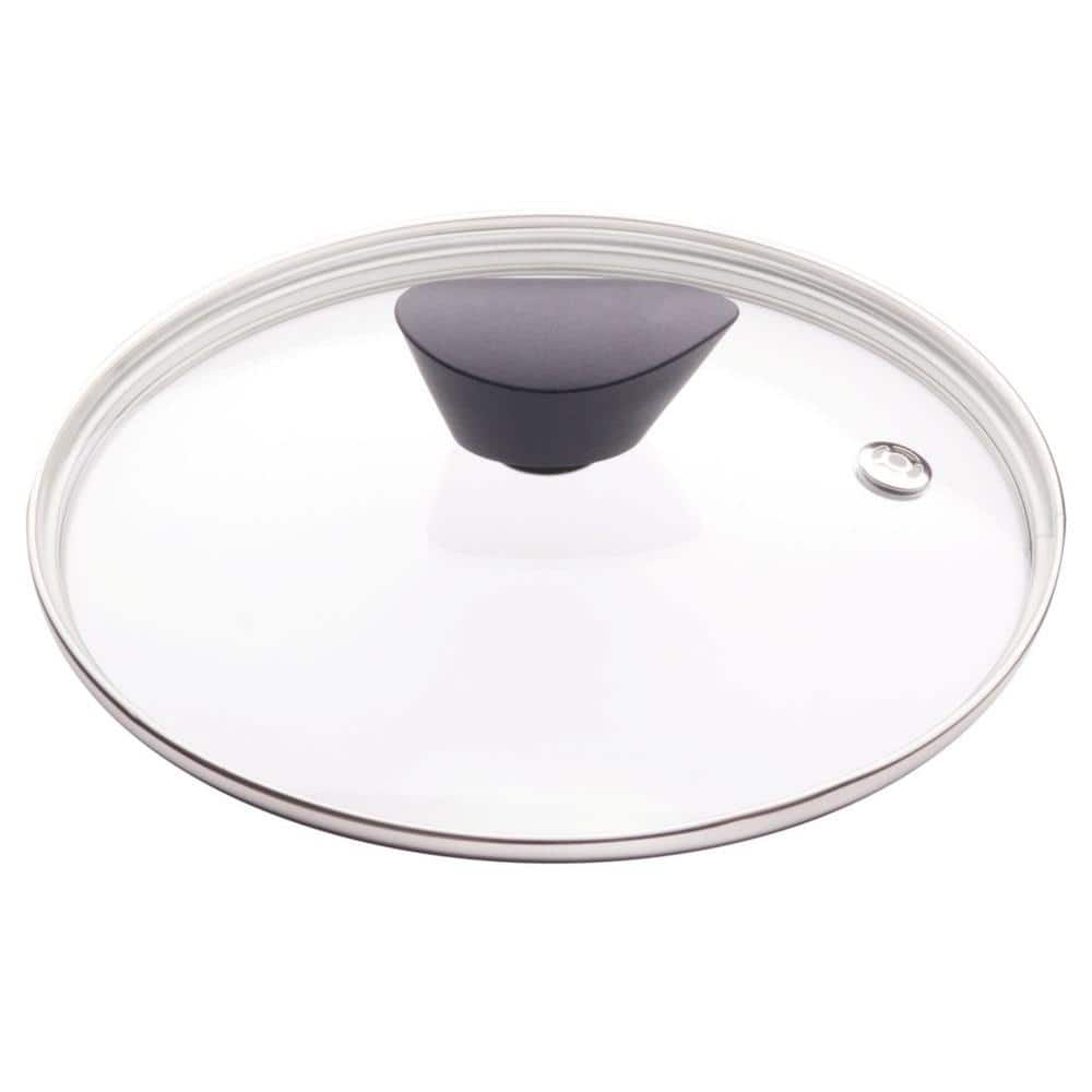 Commercial 10-Inch Lid, Stainless Steel Tempered Glass 007052