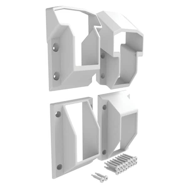 T-Rail Vinyl Railing Stair Bracket Kit