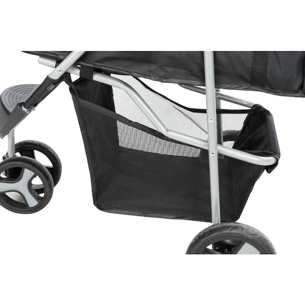 TRIXIE Foldable Pet Stroller for Cats and Dogs Black 28958 The